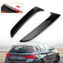 Gloss Black Pair Rear Window Side Wing Spoiler For BMW 1 Series F20 F21 2012-2019-1