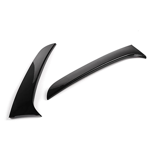Gloss Black Pair Rear Window Side Wing Spoiler For BMW 1 Series F20 F21 2012-2019