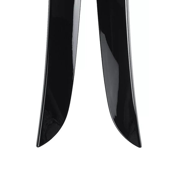 Gloss Black Pair Rear Window Side Wing Spoiler For BMW 1 Series F20 F21 2012-2019