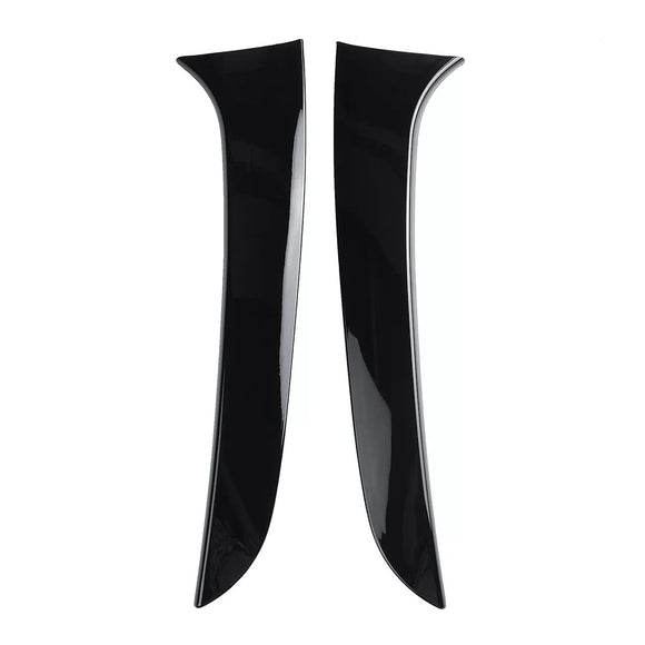 Gloss Black Pair Rear Window Side Wing Spoiler For BMW 1 Series F20 F21 2012-2019