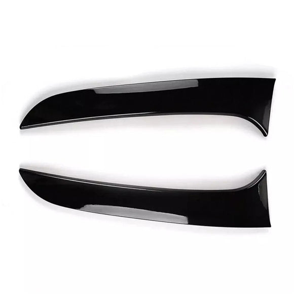 Gloss Black Pair Rear Window Side Wing Spoiler For BMW 1 Series F20 F21 2012-2019