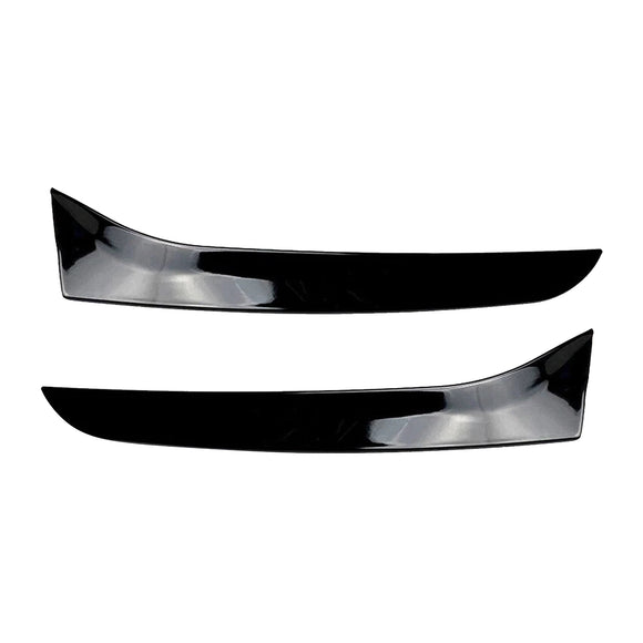 Glanzend zwart paar achterruit zijvleugelspoiler voor VW Passat B7 Wagon 11-15