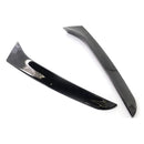 Glanzend zwart paar achterruit zijvleugelspoiler voor VW Passat B7 Wagon 11-15-12