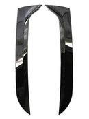 Par de alerón lateral de ventana trasera negro brillante para VW Tiguan MK1 07-16-8