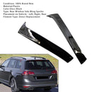 Glanzend Zwart Paar Achterruit Zijvleugelspoiler Voor VW Golf 7 Variant Wagon 13-17-3