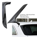 2012-2018 Audi A6 C7 Avant / Allroad Gloss Black Pair Rear Window Side Wing Spoiler-3