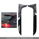 2012-2018 Audi A6 C7 Avant / Allroad Gloss Black Pair Rear Window Side Wing Spoiler-1