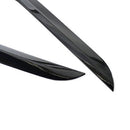 2012-2018 Audi A6 C7 Avant / Allroad Gloss Black Pair Rear Window Side Wing Spoiler-9