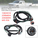 Arnés de cableado de lámpara de luz trasera izquierda + derecha para camioneta Chevy GMC 2007-2014-3