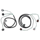 Arnés de cableado de lámpara de luz trasera izquierda + derecha para camioneta Chevy GMC 2007-2014-16