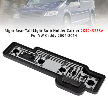 Soporte de bombilla de luz trasera derecha 2K5945258A para VW Caddy 2004-2014 - 0