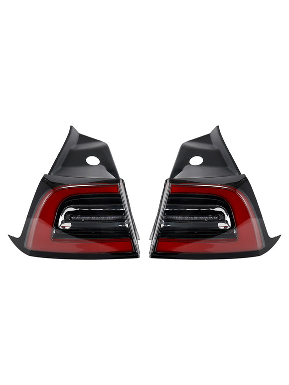 L+R LED Tail Lamp Outer Rear Tail Light 3 Pin For Tesla Model 3 Y 2017-2023