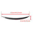 Asa de spoiler traseiro estilo fibra de carbono para BMW G30 G38 F90 M5 MP 2017-2023-7