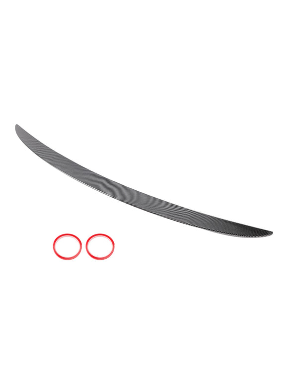Asa de spoiler traseiro estilo fibra de carbono para BMW G30 G38 F90 M5 MP 2017-2023