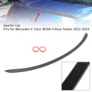 Achterspoiler met koolstofvezellook voor Mercedes Benz W206 C63 Stijl 2022+-2