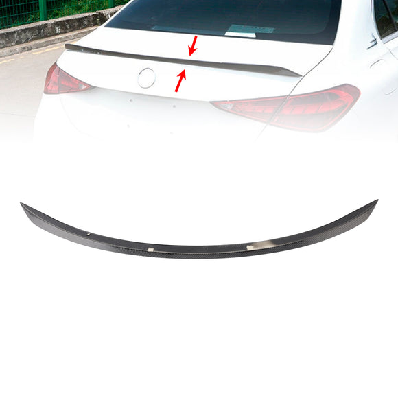 Achterspoiler met koolstofvezellook voor Mercedes Benz W206 C63 Stijl 2022+
