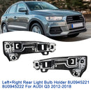 Left+Right Rear Light Bulb Holder 8U0945221 8U0945222 For AUDI Q3 2012-2018-6