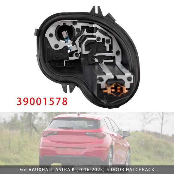 Portalámparas de luz trasera derecha 39001578 para VAUXHALL ASTRA K 2016-2023