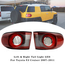 Vasen & oikea takavalon LED Toyota FJ Cruiser 2007-2011-2