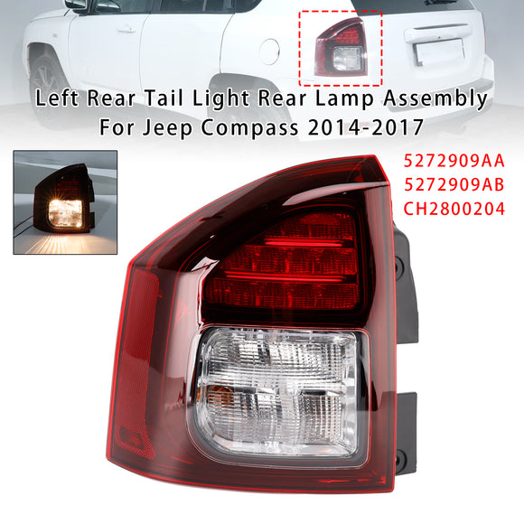 Left Rear Tail Light Rear Lamp Assembly For Jeep Compass 2014-2017