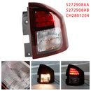 Conjunto de lámpara trasera de luz trasera derecha para Jeep Compass 2014-2017-7
