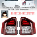 Lewy + prawy tylny zespół lampy tylnej 5272909AA 5272909AB dla Jeep Compass 2014-2017-2