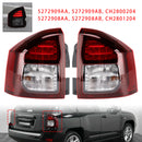 Lewy + prawy tylny zespół lampy tylnej 5272909AA 5272909AB dla Jeep Compass 2014-2017-5