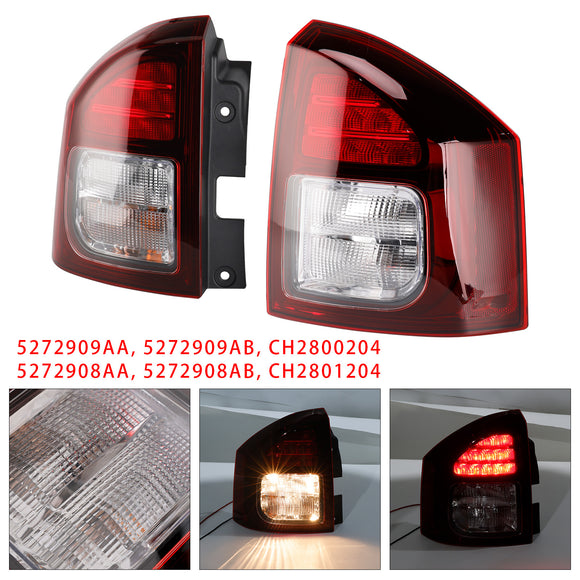 Lewy + prawy tylny zespół lampy tylnej 5272909AA 5272909AB dla Jeep Compass 2014-2017