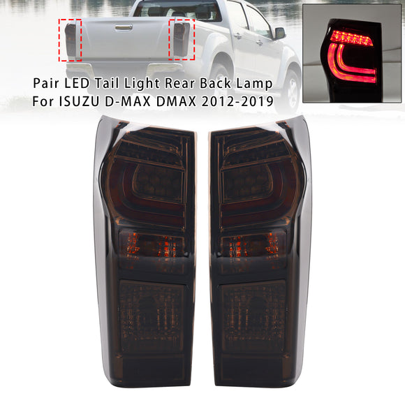 Pari LED-takavalon takalamppu ISUZU D-MAX DMAX 2012-2019