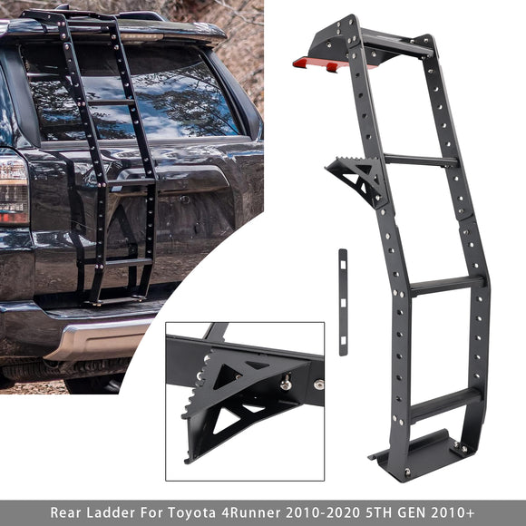 Escalera de puerta trasera para Toyota 4Runner 2010-2020 5TH GEN 2010+