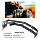 Escalera de puerta trasera para Toyota 4Runner 2010-2020 5TH GEN 2010+-5