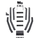 Escalera de puerta trasera para Toyota 4Runner 2010-2020 5TH GEN 2010+-13