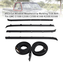 4 STUKS Autoruit Tochtstrip + 2 Afdichtingen Voor GMC C1500 C2500 C3500 K1500 K2500 K3500-3