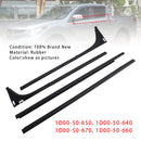 4 Uds interior exterior burlete cinturón de puerta para Mazda BT-50 Pro Pick Up 2012-2019-4