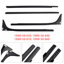 4 Uds interior exterior burlete cinturón de puerta para Mazda BT-50 Pro Pick Up 2012-2019-5
