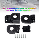 Left Car Headlight Repair Kit 4F0998121 For Audi A6 S6 C6 2005-2011-3