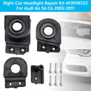 Reparatieset voor rechter autokoplamp 4F0998122 voor Audi A6 S6 C6 2005-2011-3