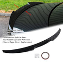 Alerón trasero negro brillante para maletero para BMW Serie 3 G20 G80 2018+ estilo M4-4
