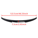 Alerón trasero negro brillante para maletero para BMW Serie 3 G20 G80 2018+ estilo M4-8