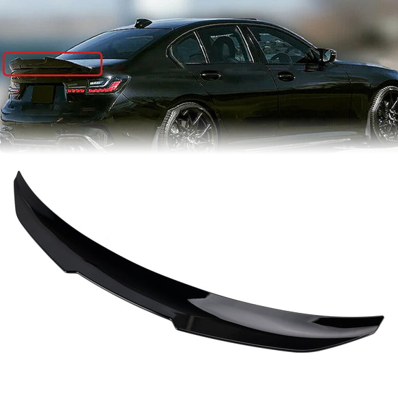 Alerón trasero para maletero, color negro brillante, para BMW Serie 3, G20, G80, 19-25, estilo PSM