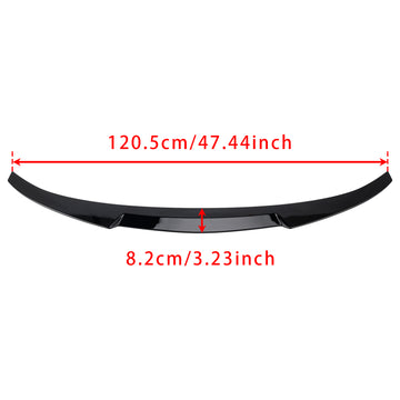 2014-2020 BMW 4 Series F36 4DR Coupe Gloss Black Rear Boot Spoiler M4 Style - 0
