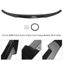 Heckspoiler im Carbon-Look für den BMW 4er F36 4DR Coupe M4 Style-1