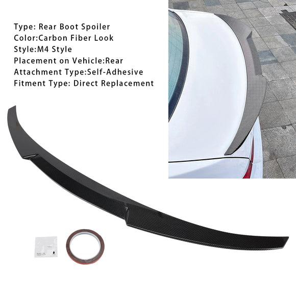 Heckspoiler im Carbon-Look für den BMW 4er F36 4DR Coupe M4 Style