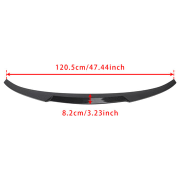2014-2020 BMW 4 Series F36 4DR Coupe Carbon Fiber Look Rear Boot Spoiler M4 Style - 0