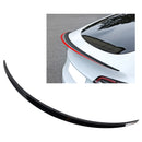 Gloss Black Rear Boot Spoiler For Tesla Model Y 2020+ Original Factory Style-1