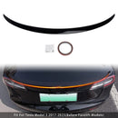 Gloss Black Rear Boot Spoiler For Tesla Model 3 17-23 Original Factory Style-5