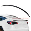 Gloss Black Rear Boot Spoiler For Tesla Model 3 17-23 Original Factory Style-9