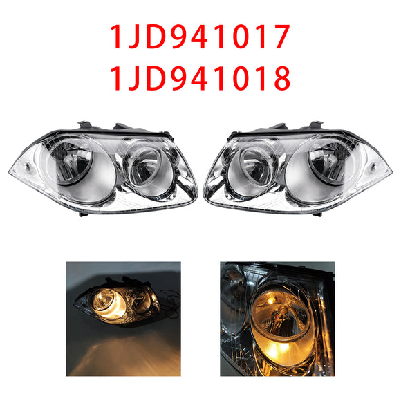 Links + Rechts Koplamp Lamp 1JD941017 1JD941018 Voor VW Bora GLI 2006-2011