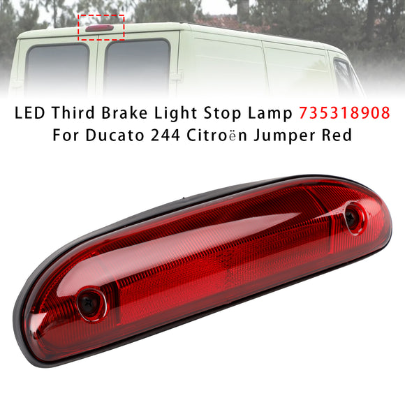 LED Drittes Bremslicht Bremsleuchte 735318908 Für Ducato 244 Citroën Jumper Rot