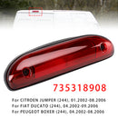 LED Drittes Bremslicht Bremsleuchte 735318908 Für Ducato 244 Citroën Jumper Rot-6